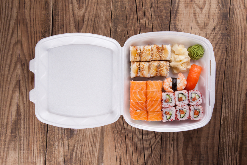 Embalagem sushi delivery - SAIPOS - sistema para restaurante