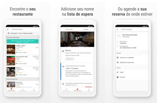 Get In - 5 aplicativos para Reserva em Restaurantes no Brasil - Saipos Sistema para Restaurantes