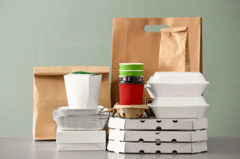 Embalagem sustentável delivery
