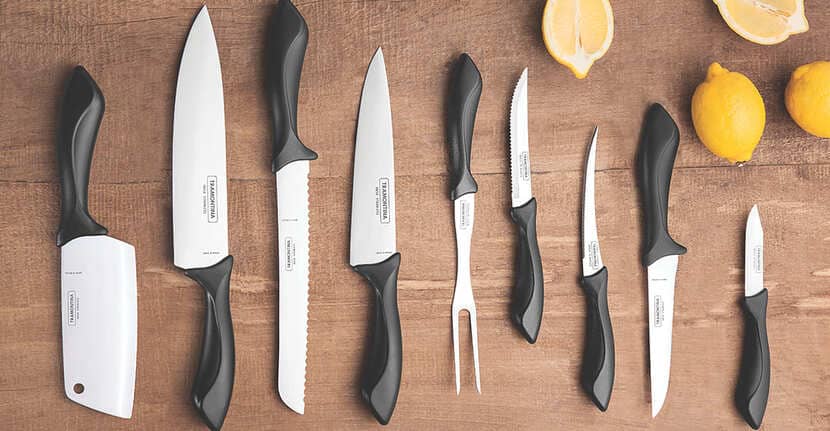 Tipos de faca para churrasco