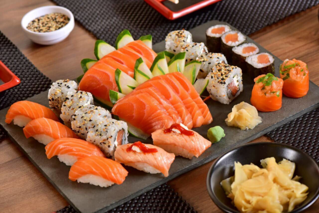 Sushi na mesa