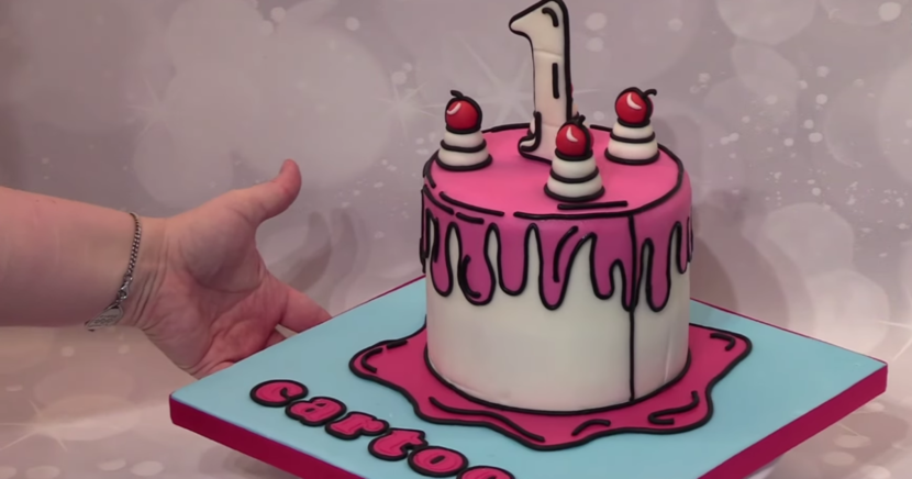 CARTOON CAKE - Bolo Desenho TENDÊNCIA 2022 😍💖 