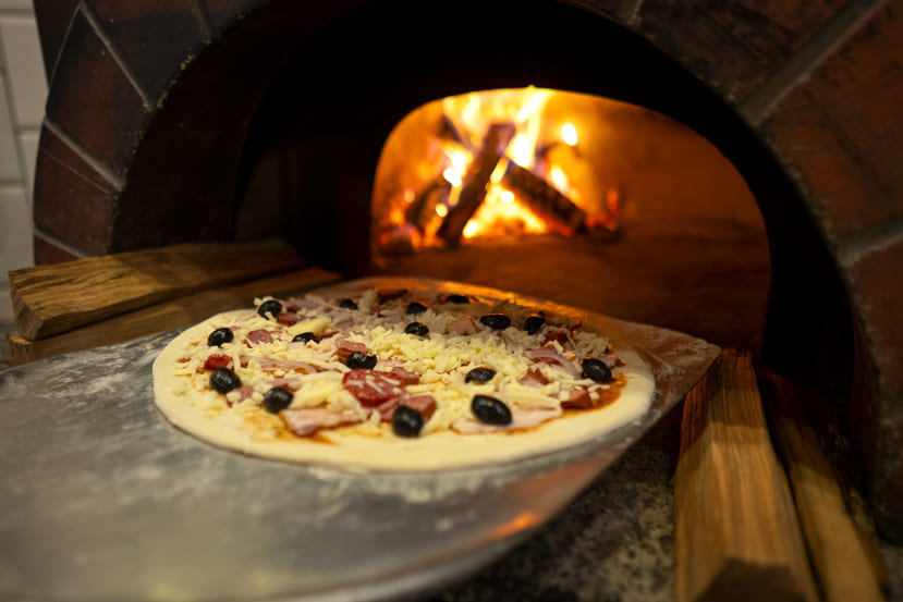 Forno para pizza industrial - SAIPOS - sistema para restaurante