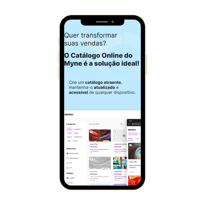 myne app de controle de vendas 