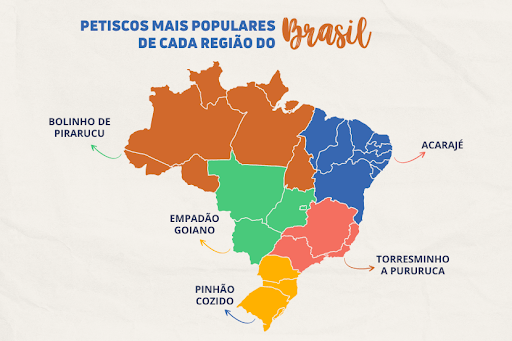 cardapio de petiscos regionais 