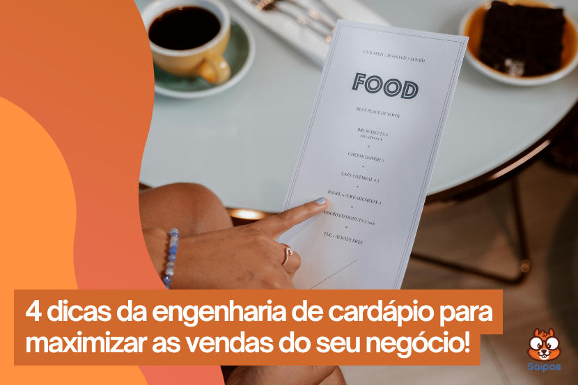 engenharia de cardápio - saipos sistema para restaurante