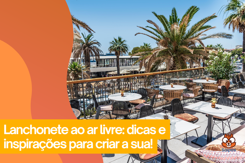 lanchonete ao ar livre 