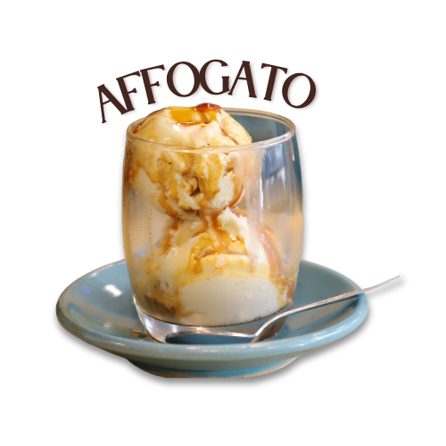 bebidas de cafeteria affogato