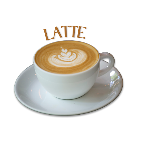 bebidas de cafeteria latte