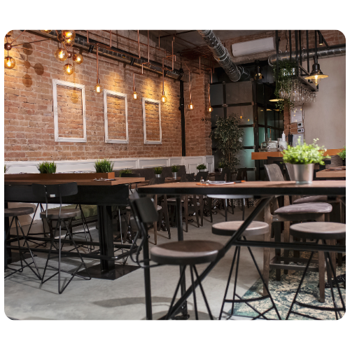 cafeteria moderna