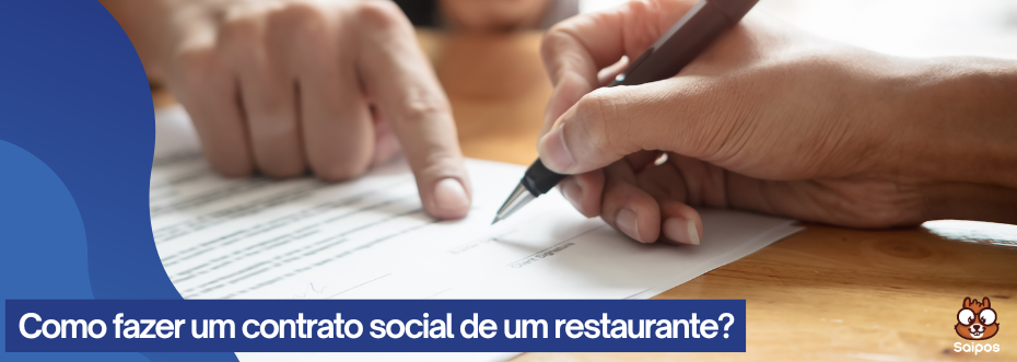 contrato social de um restaurante 
