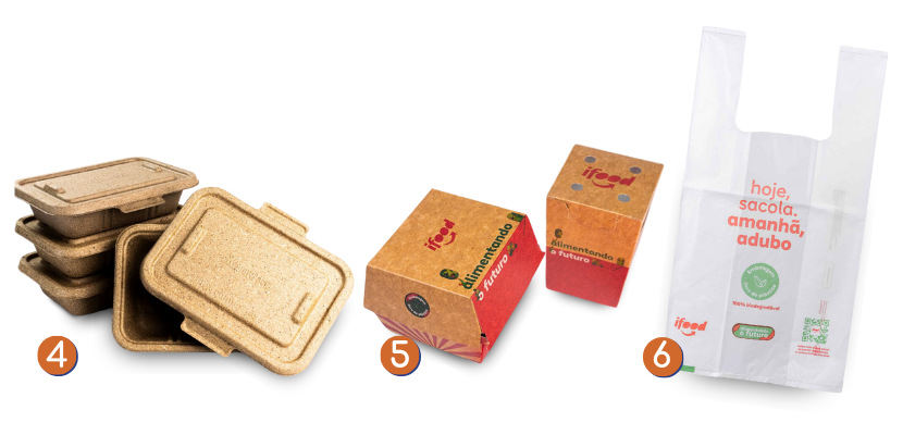 ifood embalagens sustentaveis​ comprar