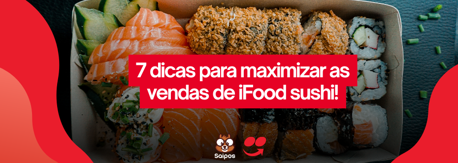 iFood Sushi como vender