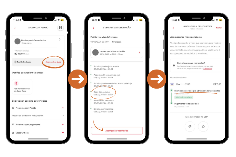 saiba como cancelar pedido no Ifood e conferir se pedido foi cancelado