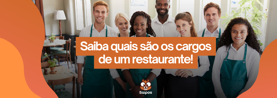 cargos de um restaurante