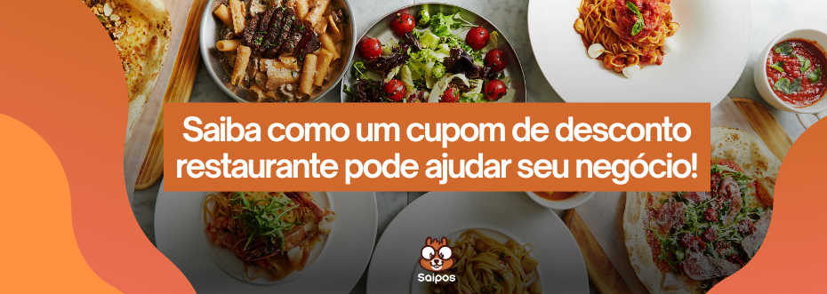Cupom de desconto restaurante