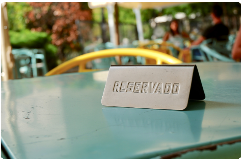 sistema de reserva de mesas