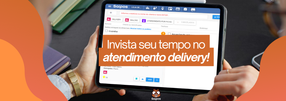 atendimento delivery SAIPOS