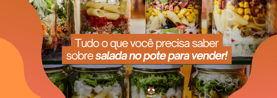 salada no pote para vender SAIPOS
