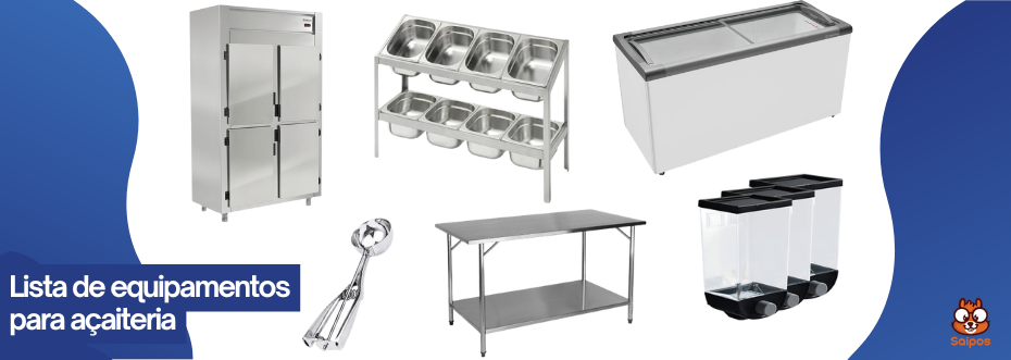 equipamentos para açaiteria