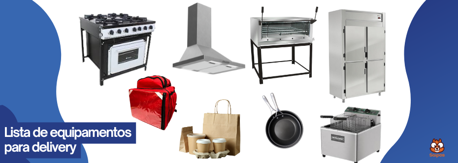 equipamentos para delivery