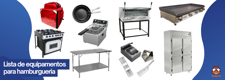equipamentos para hamburgueria