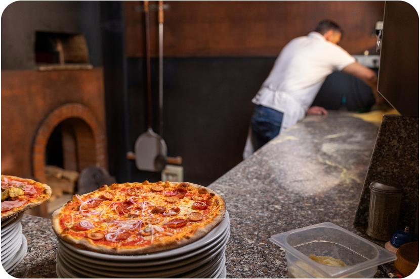 franquia de pizzaria