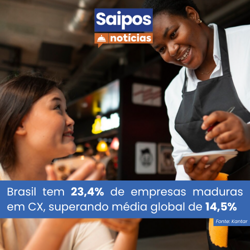 experiencia do cliente brasil SAIPOS