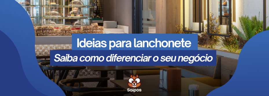 ideias para lanchonete