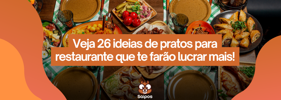pratos para restaurante