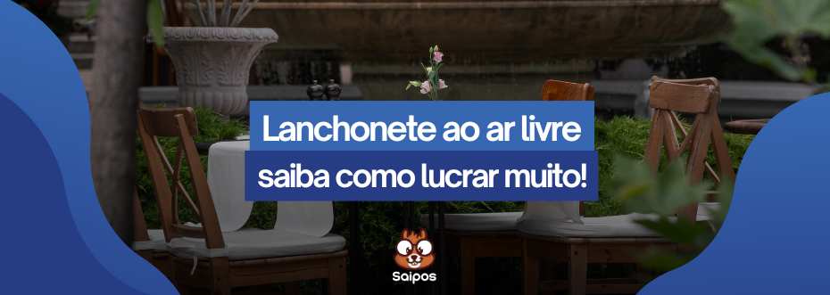 lanchonete ao ar livre 