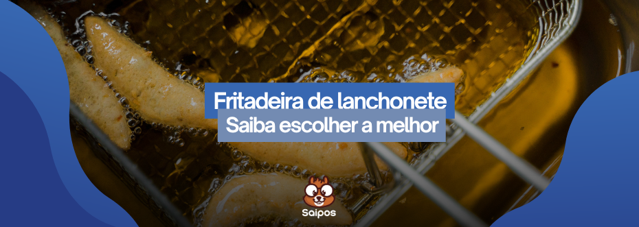 fritadeira de lanchonete 