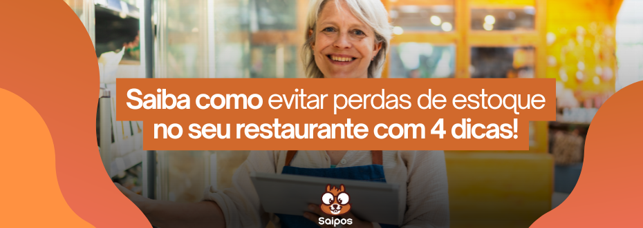 banner como evitar perdas de estoque no seu restaurante com 4 dicas