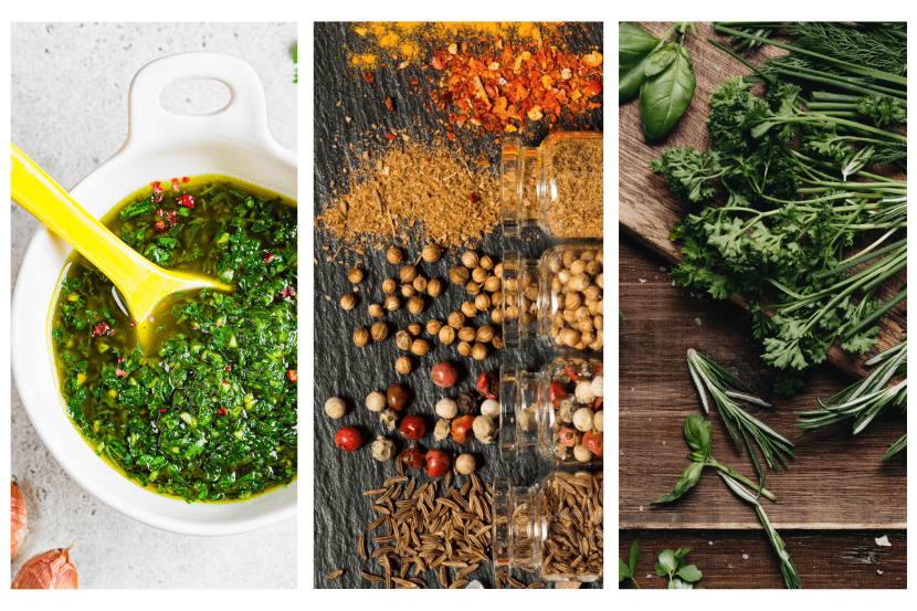 composição de 3 3 imagens que são tipos de tempepros para hambúrguer