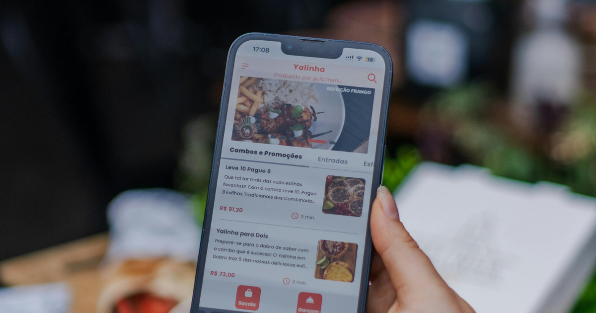 Imagem do artigo 14 cardápios digitais que integram com delivery Saipos