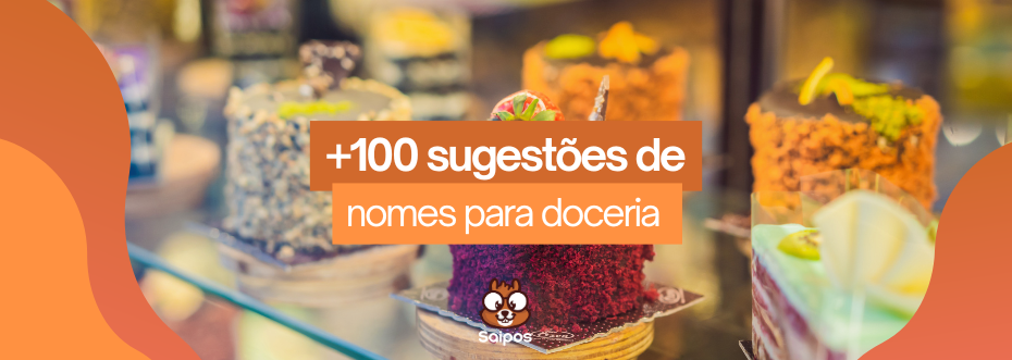 Nomes para doceria SAIPOS