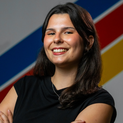 Foto de Agata Pedroso, Assistente de conteúdo e redatora do setor Food Service na Saipos