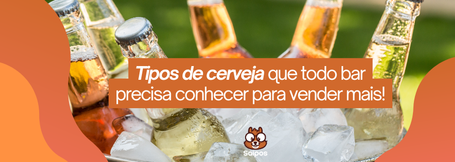 Imagem com diferentes tipos de cerveja em garrafas geladas em um balde de gelo refletindo a luz, ideal para bares e fãs de bebidas alcoólicas.