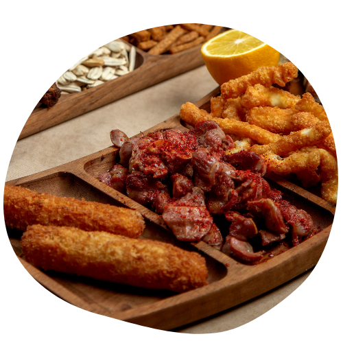 fritos e assados cardapio petiscos para bar 