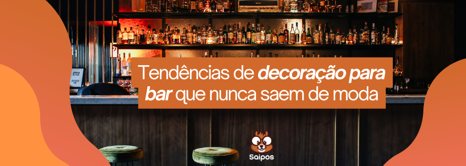 Dicas de tendências de decoração para bar com interiores modernos e iluminação ambiente com cores quentes, ideal para ambientes de entretenimento.