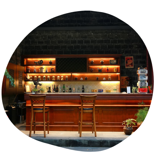 bar americano estrutura 