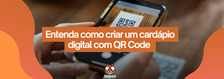 Pessoa aprendendo como criar um cardápio digital com QR Code em um smartphone, representação de tecnologia e inovação em restaurantes.