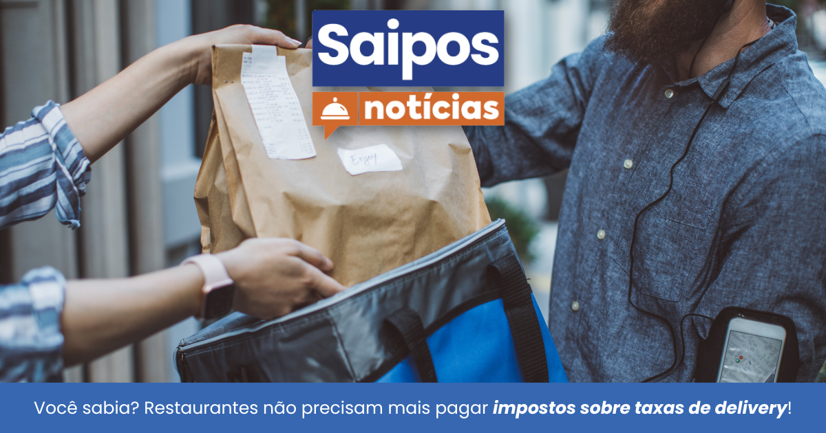 Imagem do artigo Impostos sobre delivery deixam de valer para restaurantes