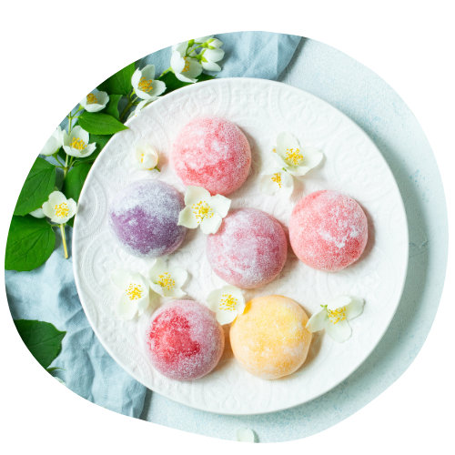 mochi sobremesas para restaurante japonês