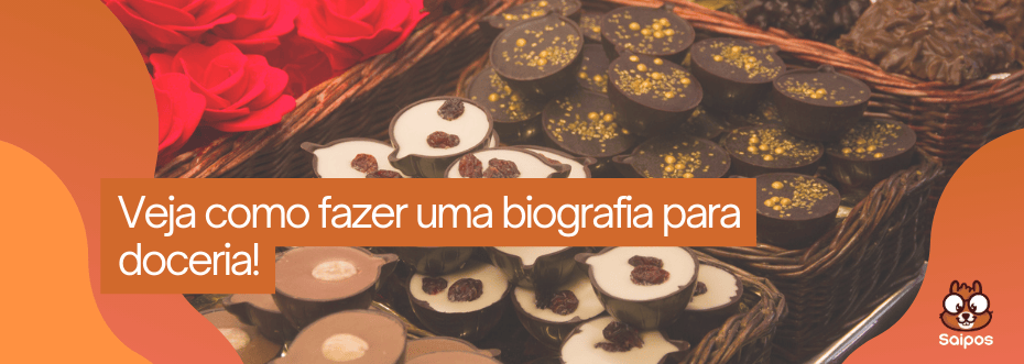 biografia para doceria exemplo