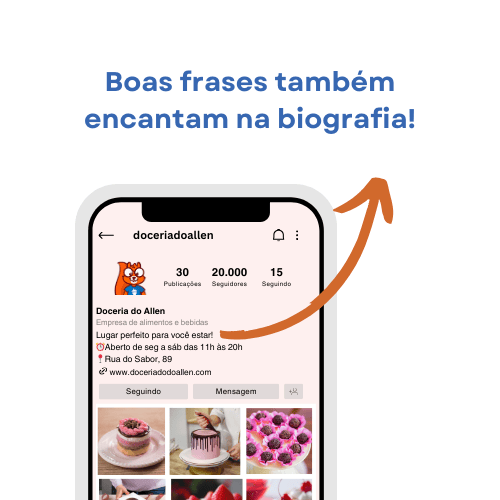 frases para vender doces