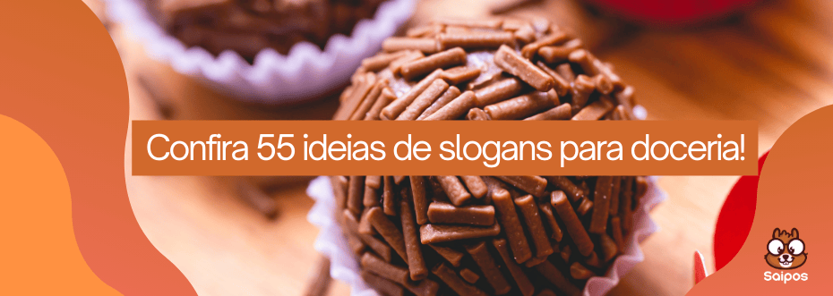 vários brigadeiros em ideias de slogan para doceria