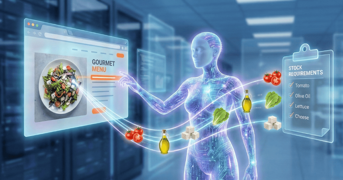 Imagem do artigo Estoque com IA: geração de lista de ingredientes automática