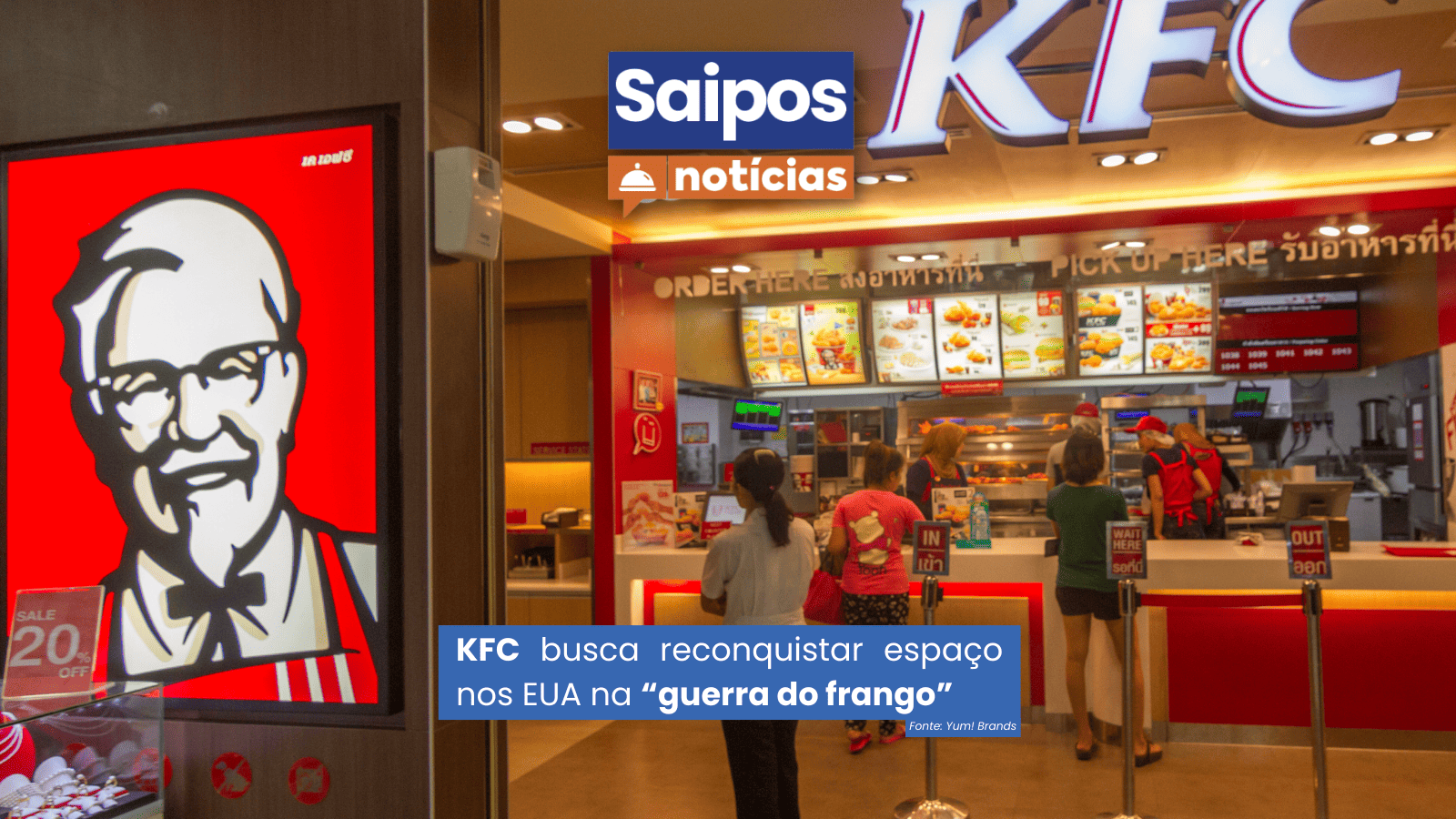 kfc na guerra do frango SAIPOS