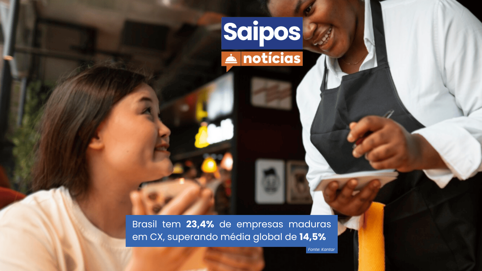 experiencia do cliente brasil SAIPOS